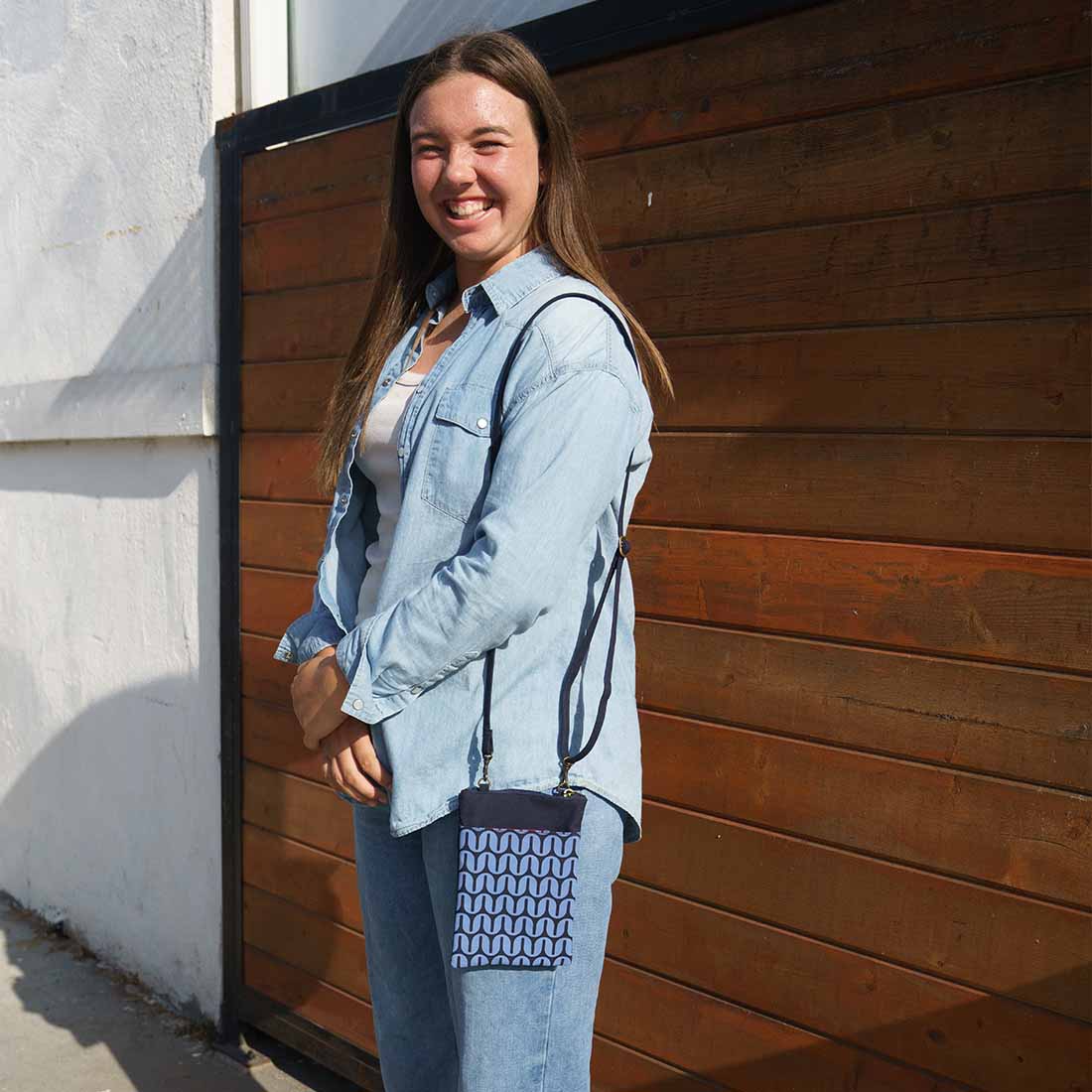 Mini Phone Crossbody - Geometric Prints