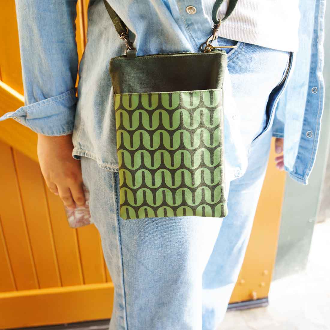 Mini Phone Crossbody - Geometric Prints
