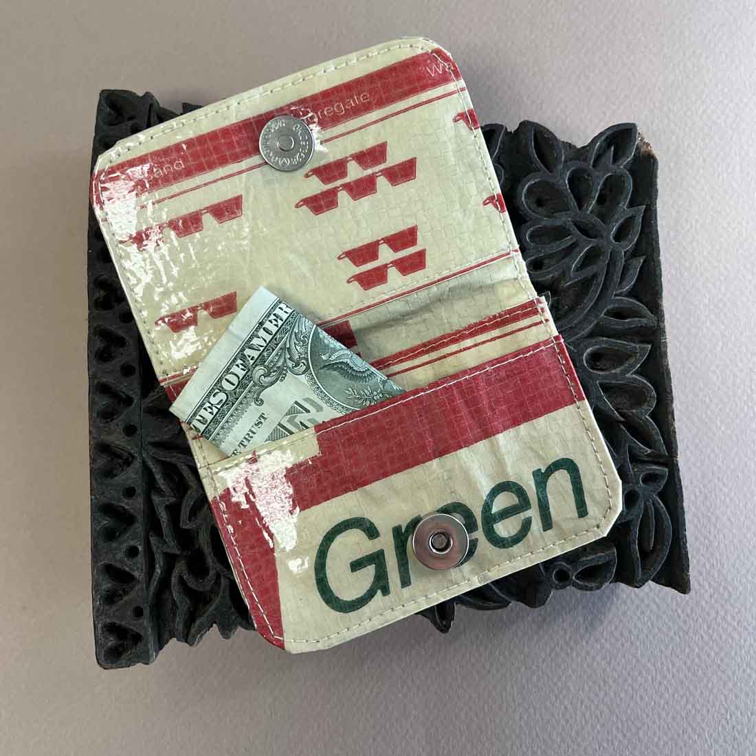 Recycled Cement Card Holder