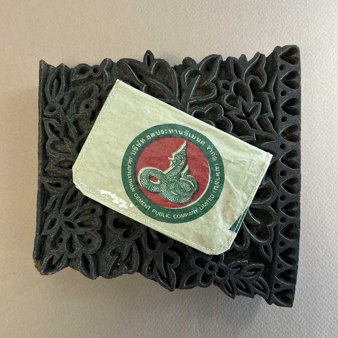 Recycled Cement Card Holder