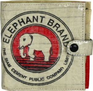 Recycled Cement Square Wallet