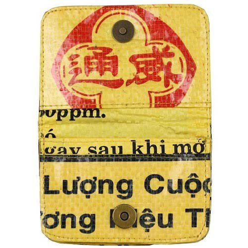 Recycled Feed Bag Cardholder