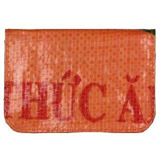 Recycled Feed Bag Cardholder