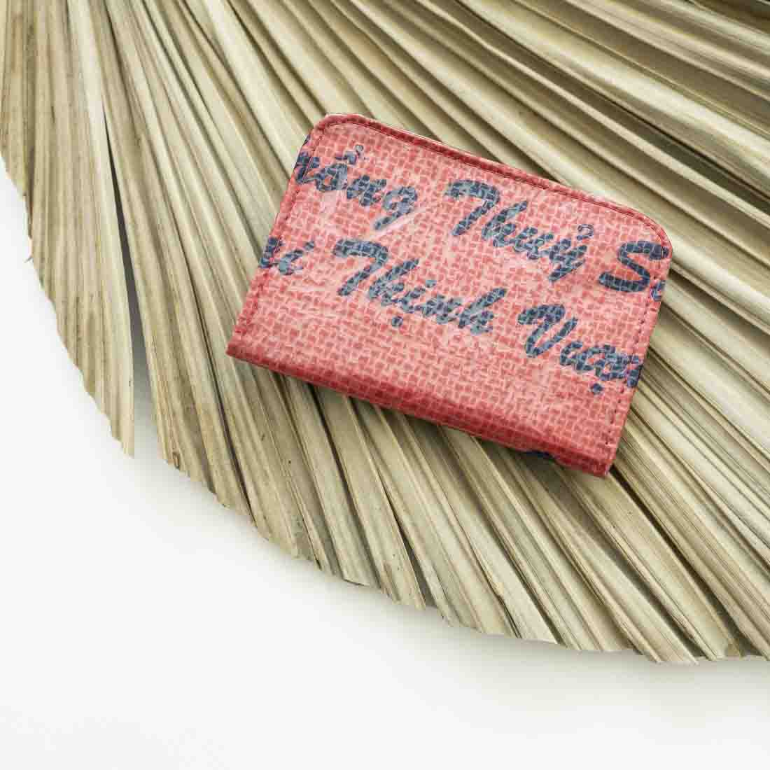 Recycled Feed Bag Cardholder