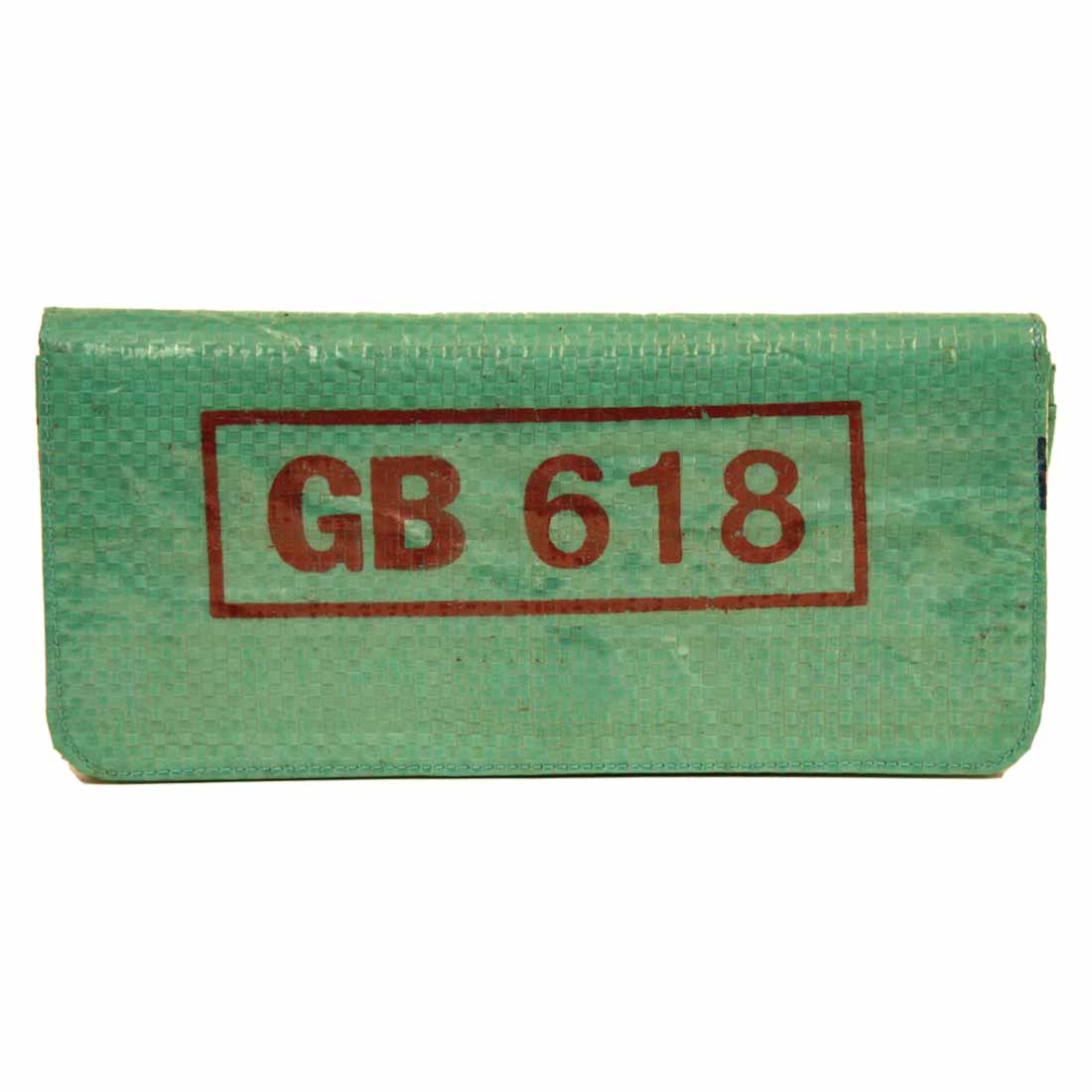 Recycled Feed Bag Long Wallet