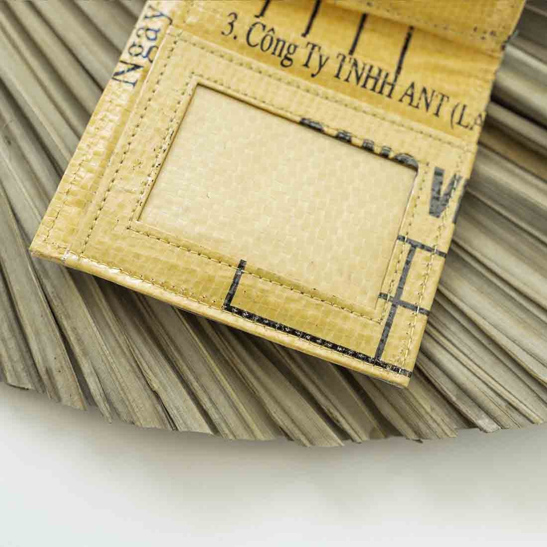 Recycled Feed Bag Wallet