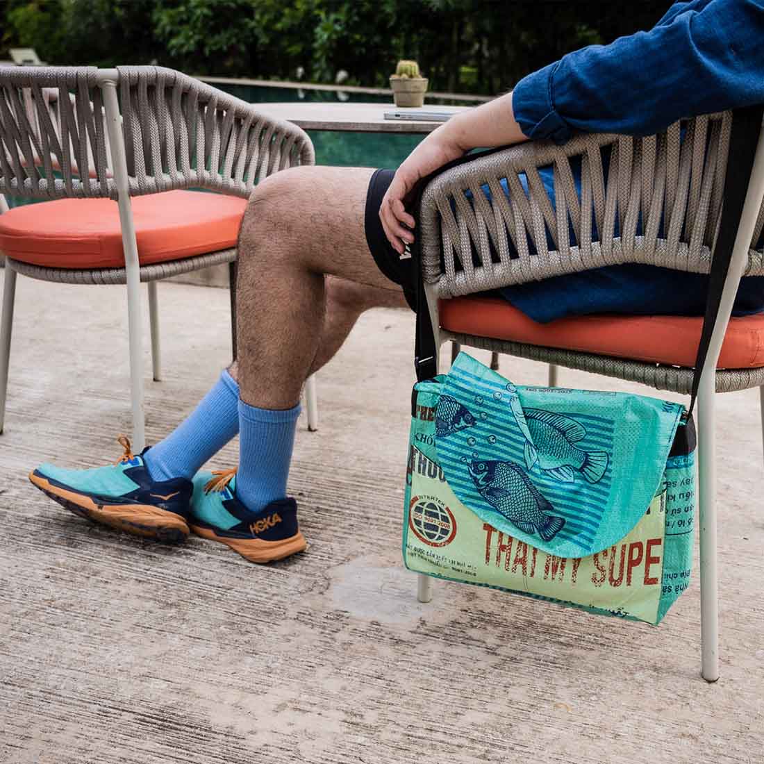 Recycled Messenger Bag