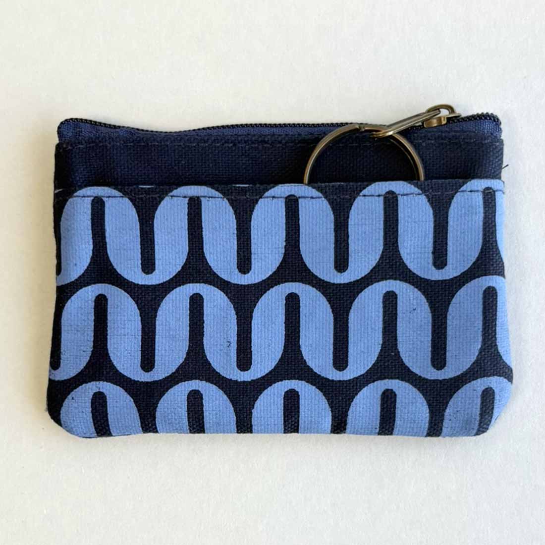 Sustainable Canvas Mini Pouch - Retro Prints