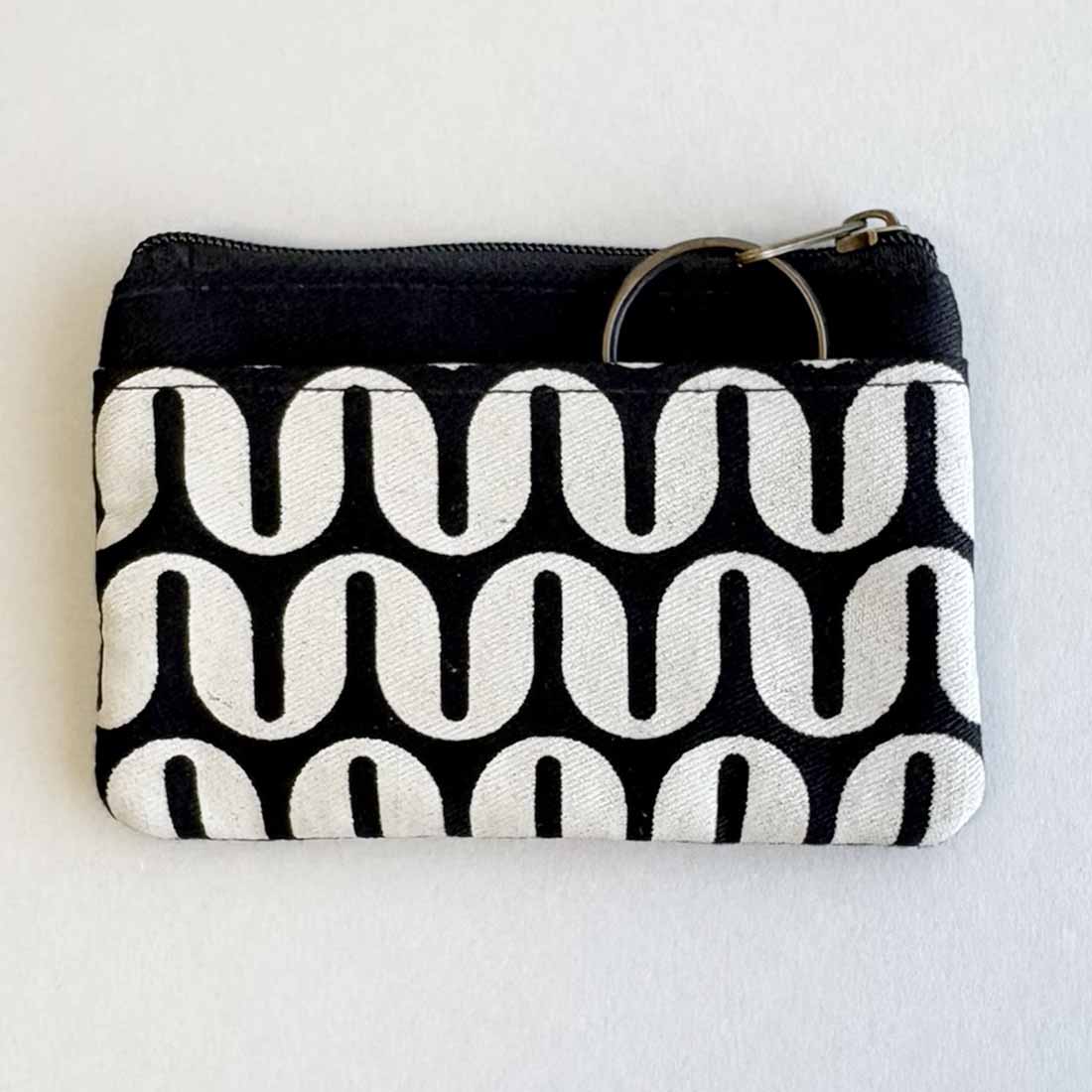 Sustainable Canvas Mini Pouch - Retro Prints