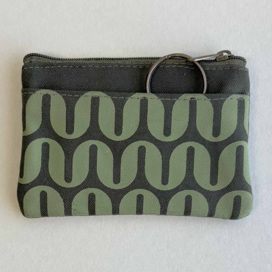 Sustainable Canvas Mini Pouch - Retro Prints